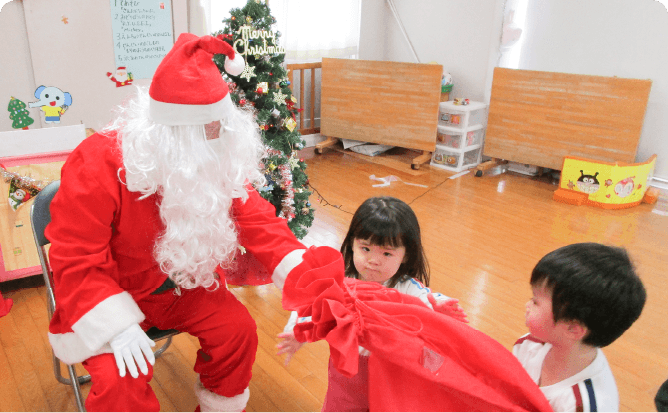 クリスマス会の様子